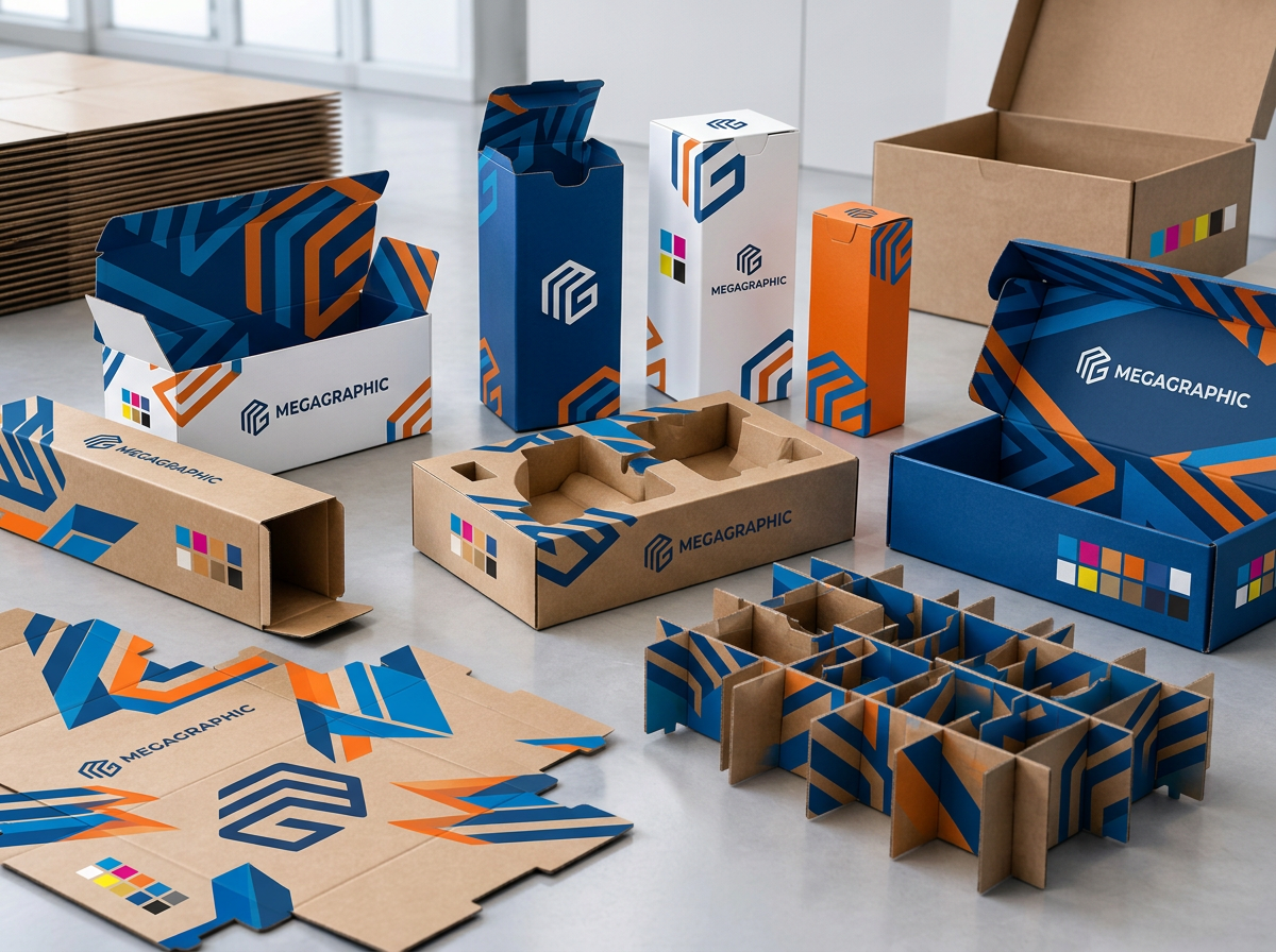 Caixas de papelão ondulado
