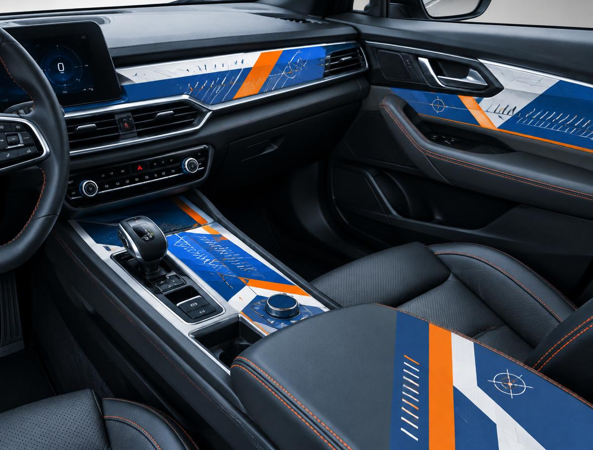 Interiores automotivos em couro