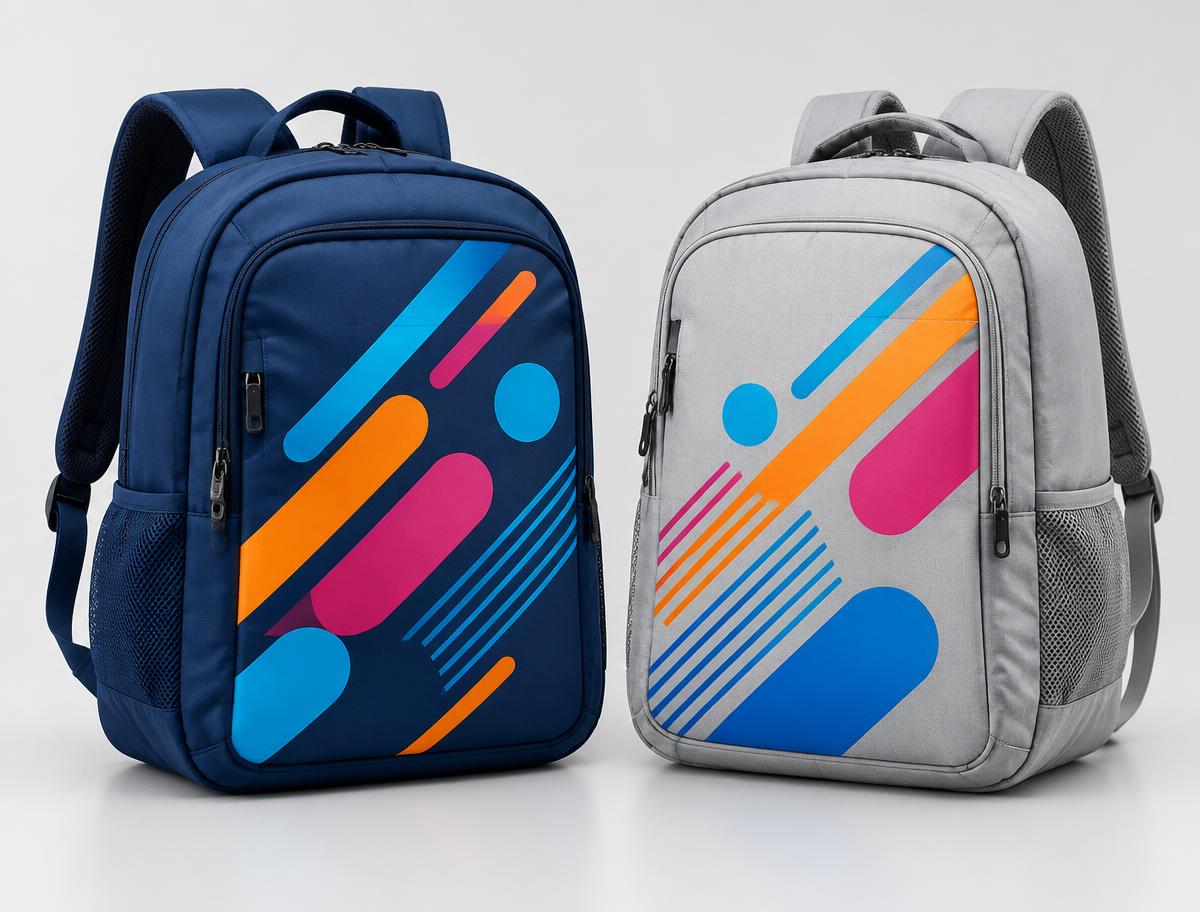 Mochilas personalizadas com DTF